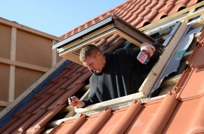 Pose de fenêtres de toit Velux à Bizou